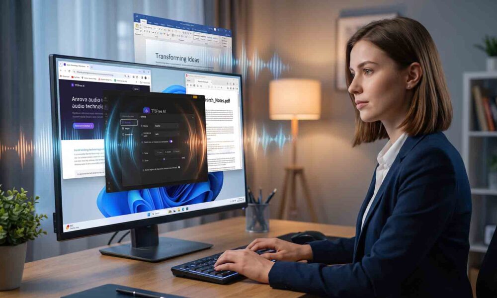 TTSFree AI: la herramienta de texto a voz local que protege tu privacidad