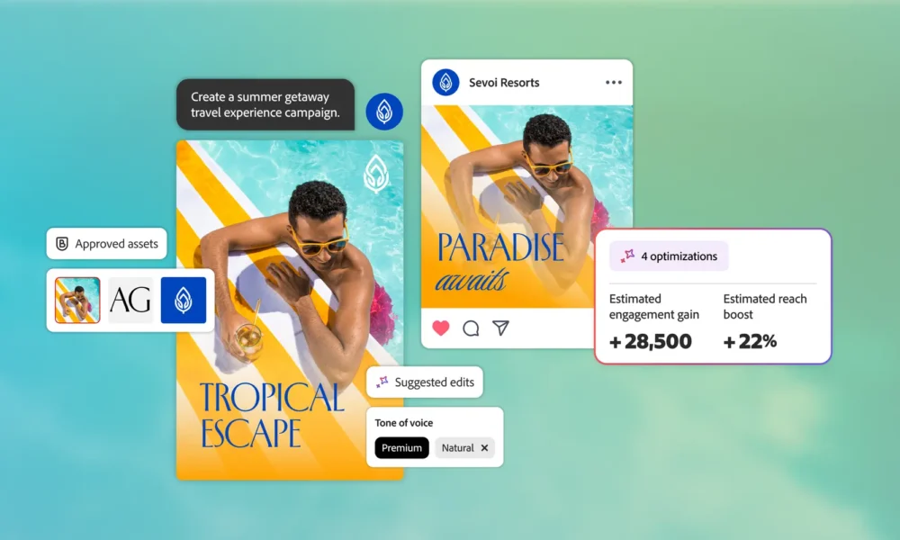 Los agentes de IA redefinen el marketing según Adobe en 2026