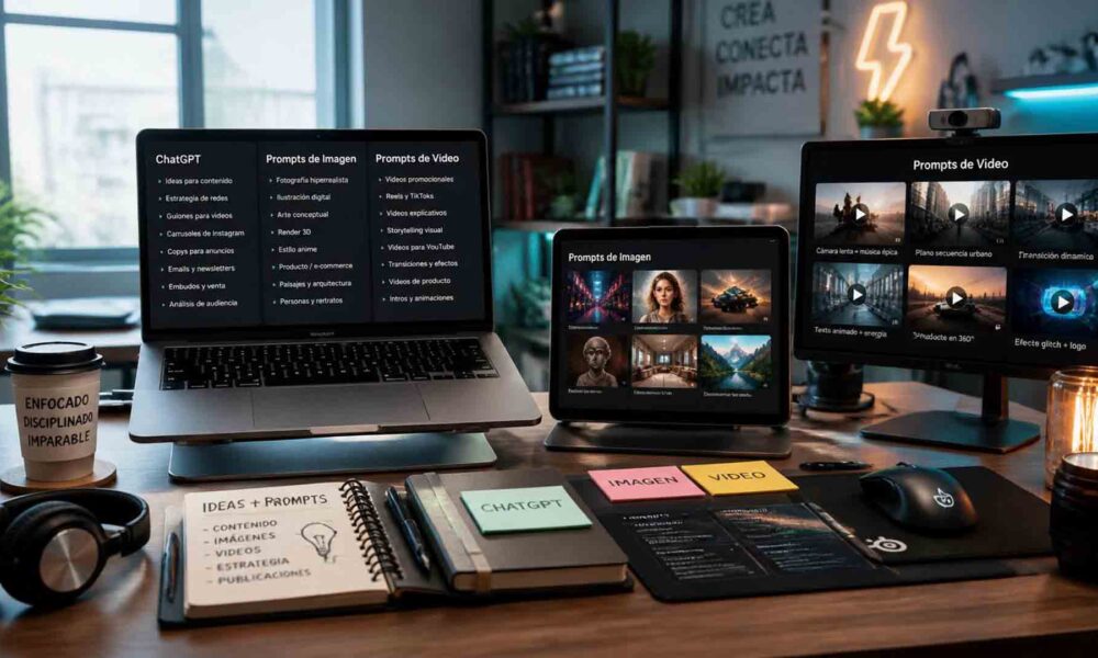 7 sitios gratuitos para encontrar prompts de ChatGPT para imágenes y video