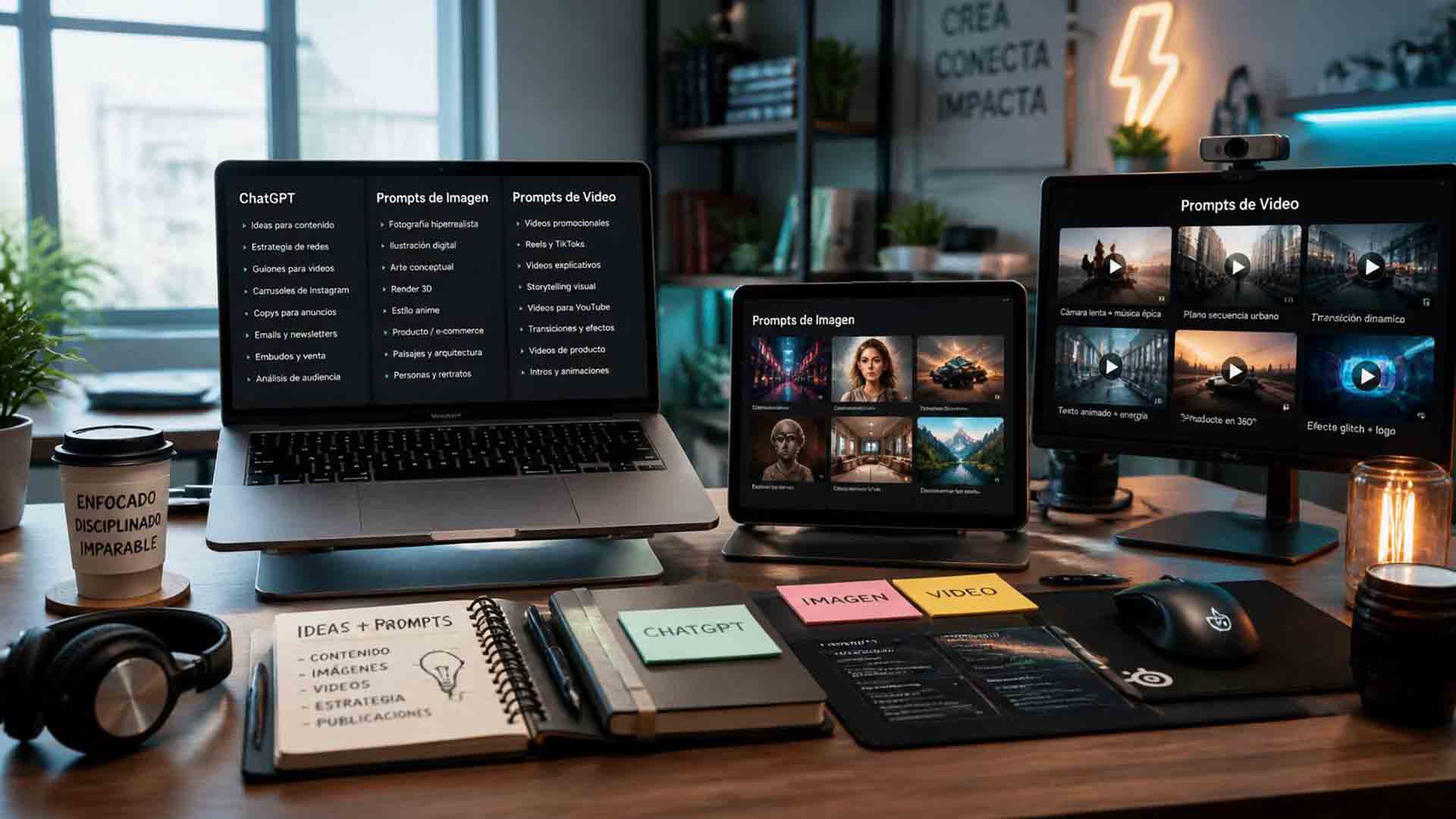 7 sitios gratuitos para encontrar prompts de ChatGPT para imágenes y video