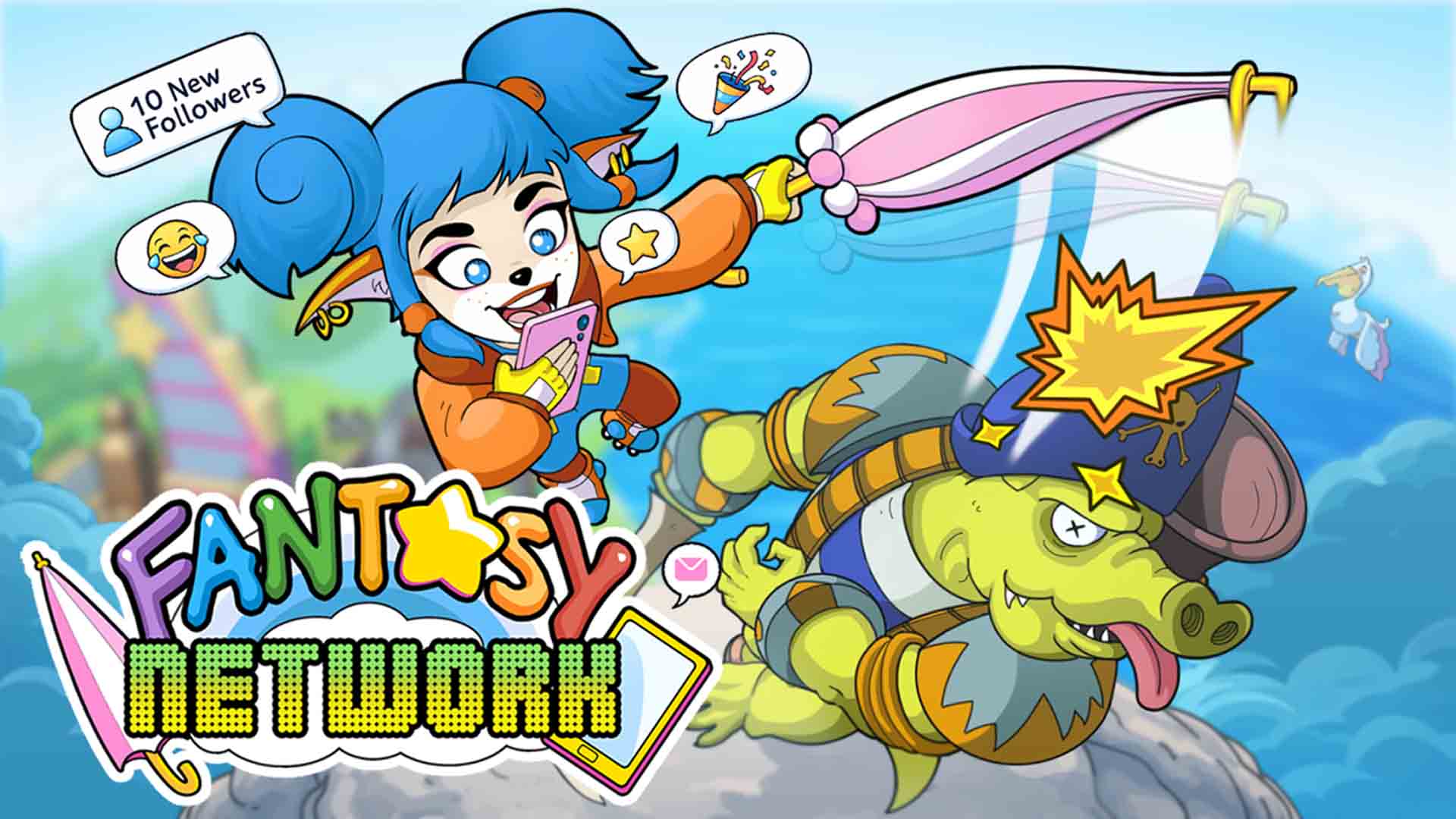 Revisión: Fantasy Network – Una aventura satírica sobre la fama digital