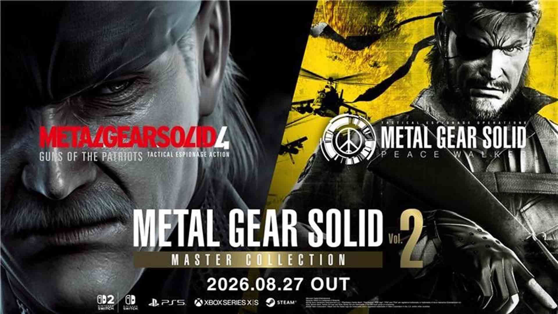 Revision: Metal Gear Solid Master Collection Vol.2 – Sigilo táctico remasterizado