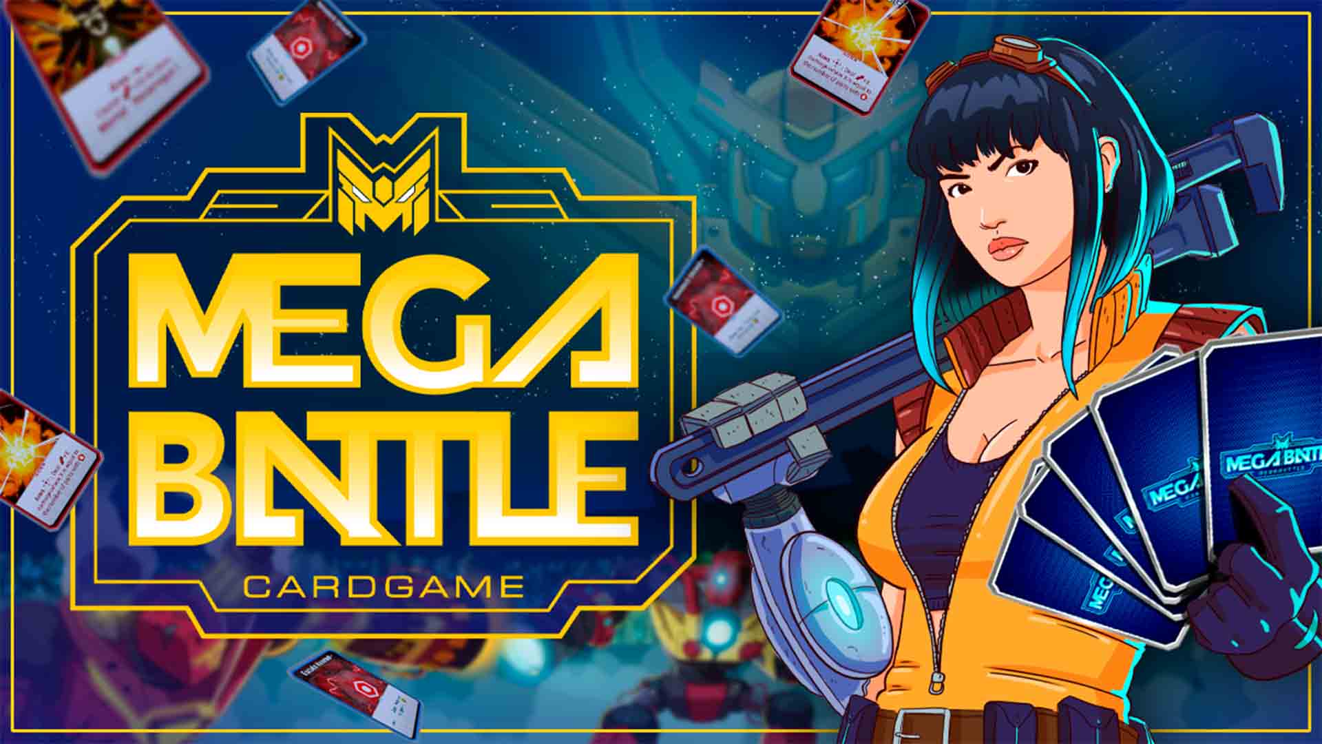 Revisión: MegaBattle – Estrategia mecánica y construcción de mazos en el espacio