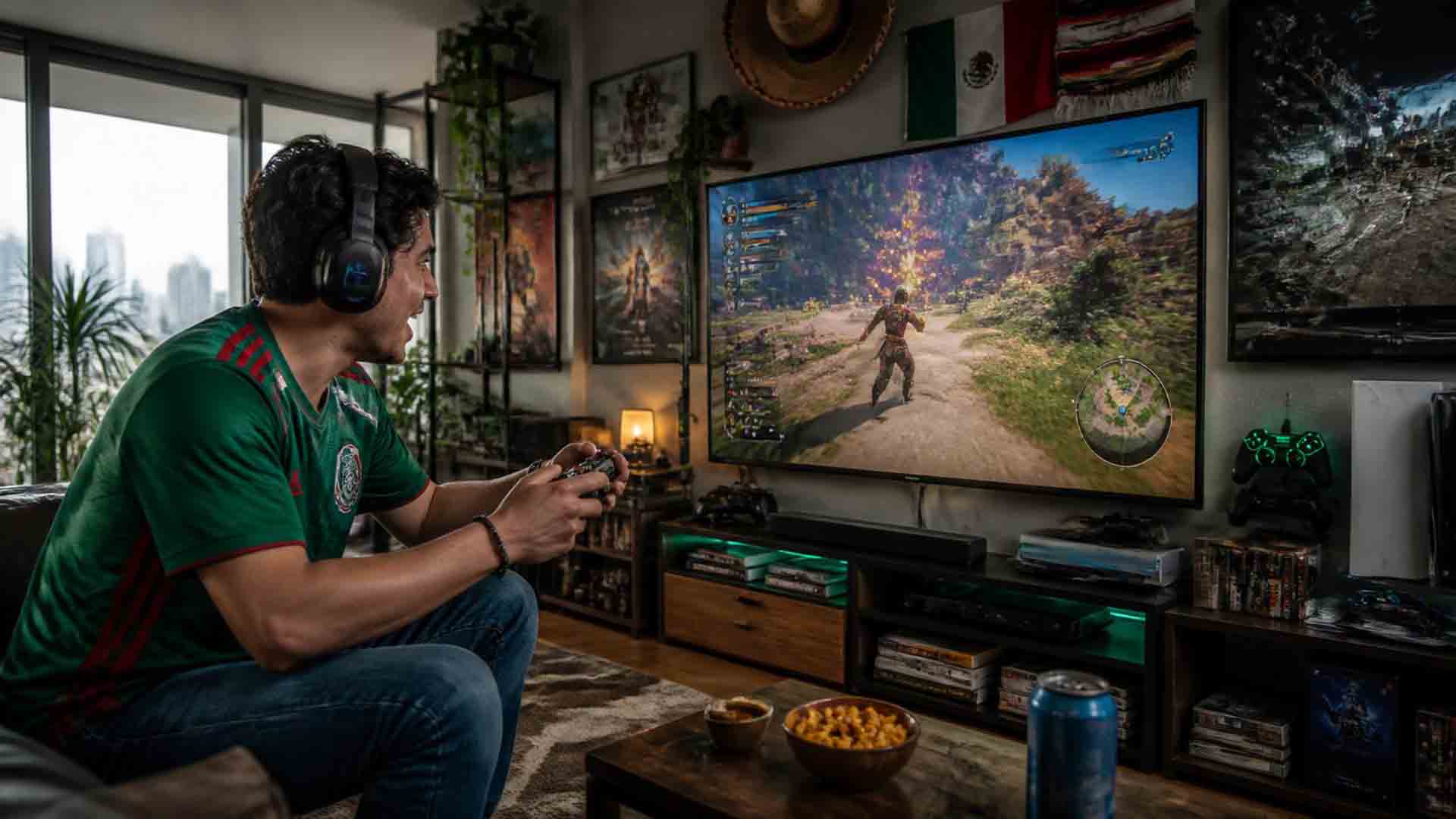 Gamers mexicanos superan los 145 millones de horas mensuales en Smart TVs