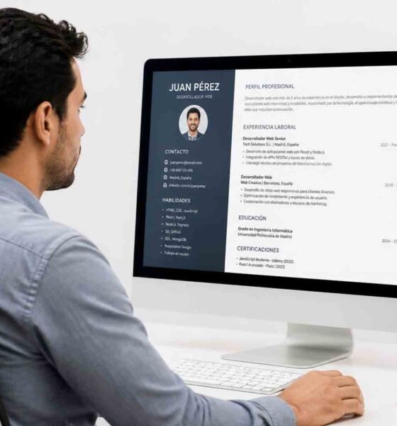 Currículums generados por IA: comparativa práctica entre Claude, ChatGPT, Gemini y un modelo local en LM Studio
