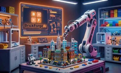 BrickForge AI: cómo la inteligencia artificial revoluciona la creación de modelos de LEGO construibles
