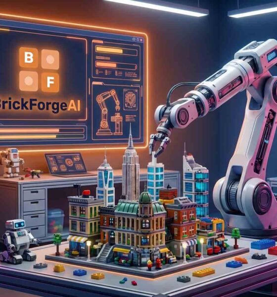 BrickForge AI: cómo la inteligencia artificial revoluciona la creación de modelos de LEGO construibles