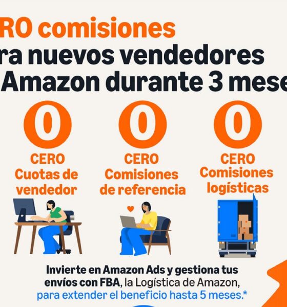 Amazon México elimina comisiones para nuevos vendedores hasta por cinco meses, extendiendo sus reducciones históricas