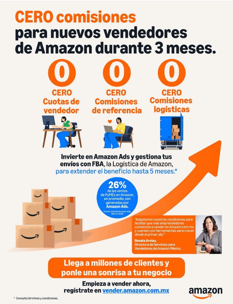 Infografía Amazon Cero Comisiones 1