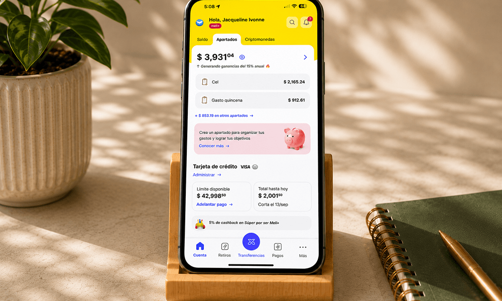 Mercado Pago suma beneficios financieros para usuarios de Meli+ con rendimientos de hasta 15%