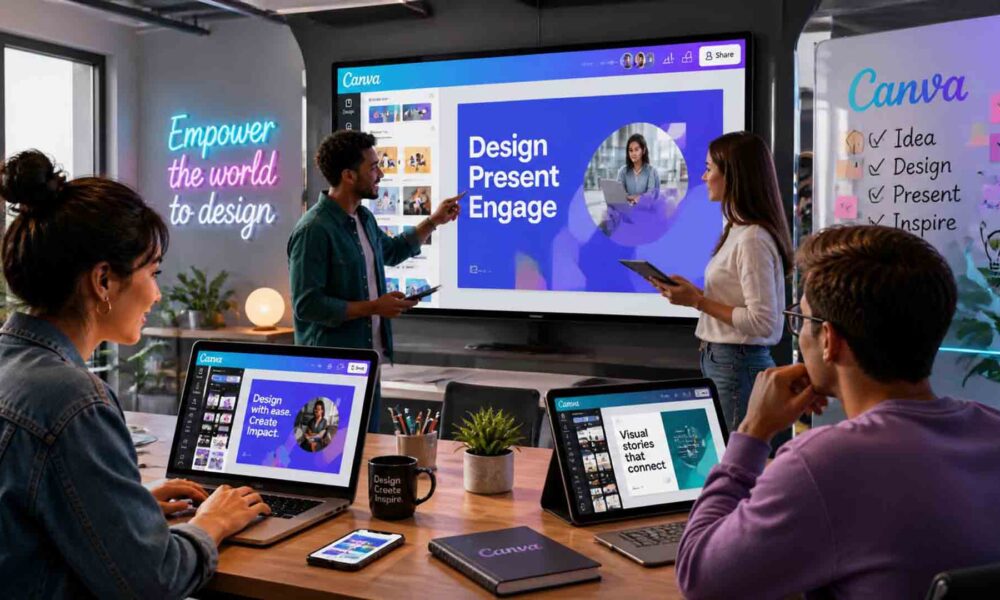 Canva revoluciona el trabajo con más de 100 actualizaciones en su Visual Suite potenciada por IA