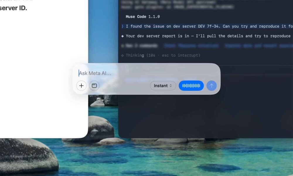 Muse Voice Transcribe el primer modelo de audio en tiempo real de Meta