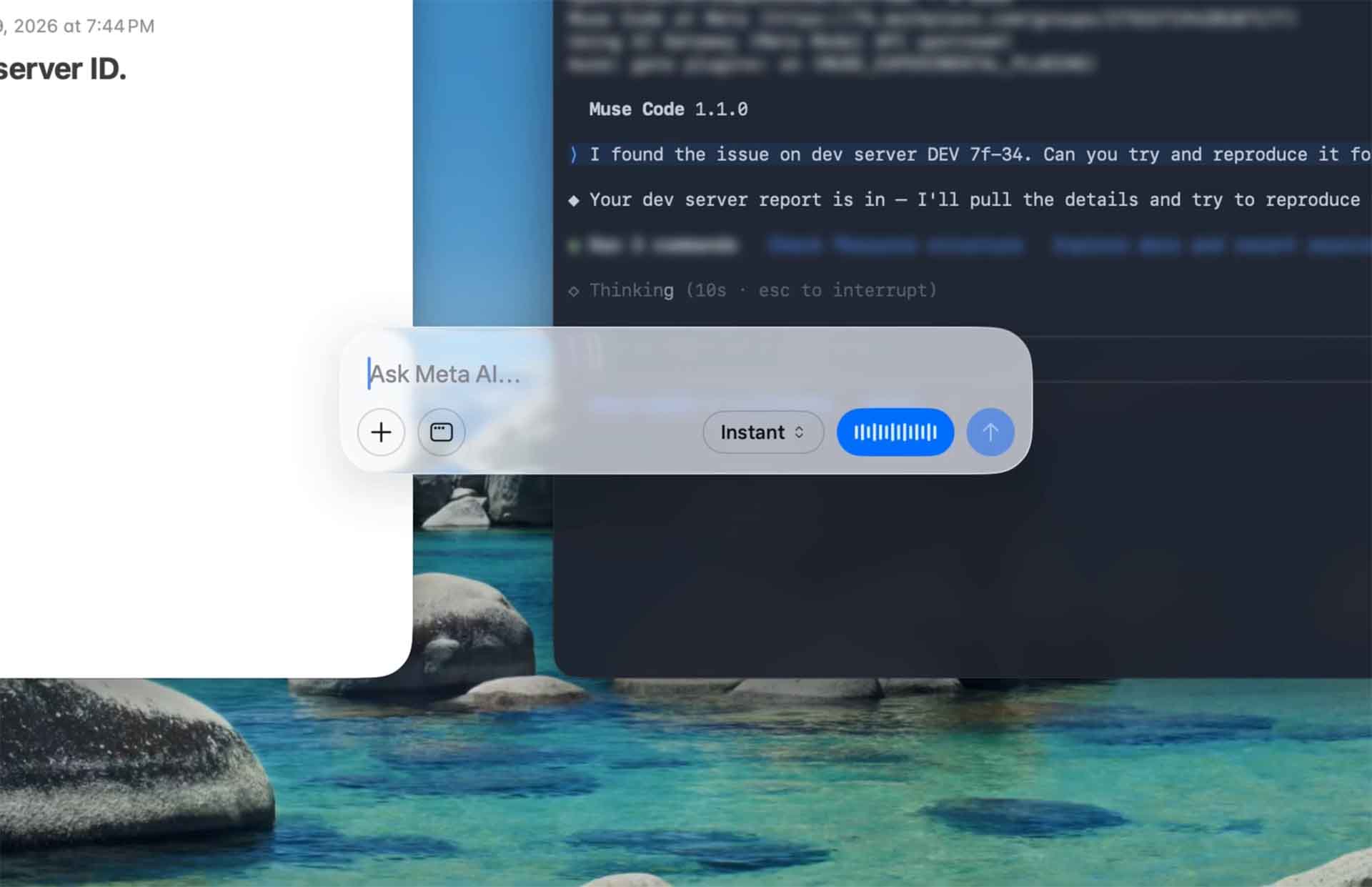 Muse Voice Transcribe el primer modelo de audio en tiempo real de Meta