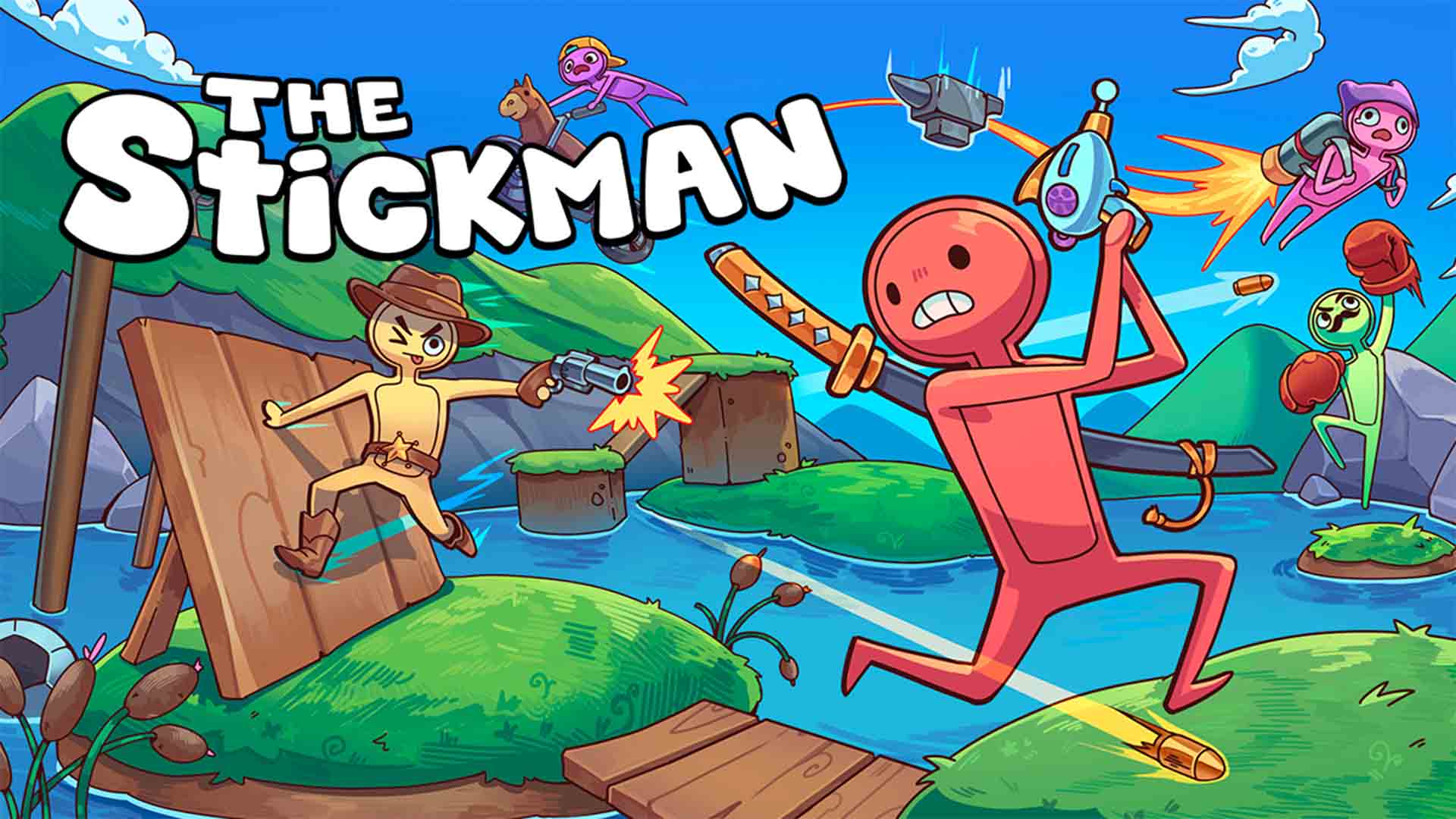 Revisión: The Stickman – Shooter de movimiento veloz con editor de niveles