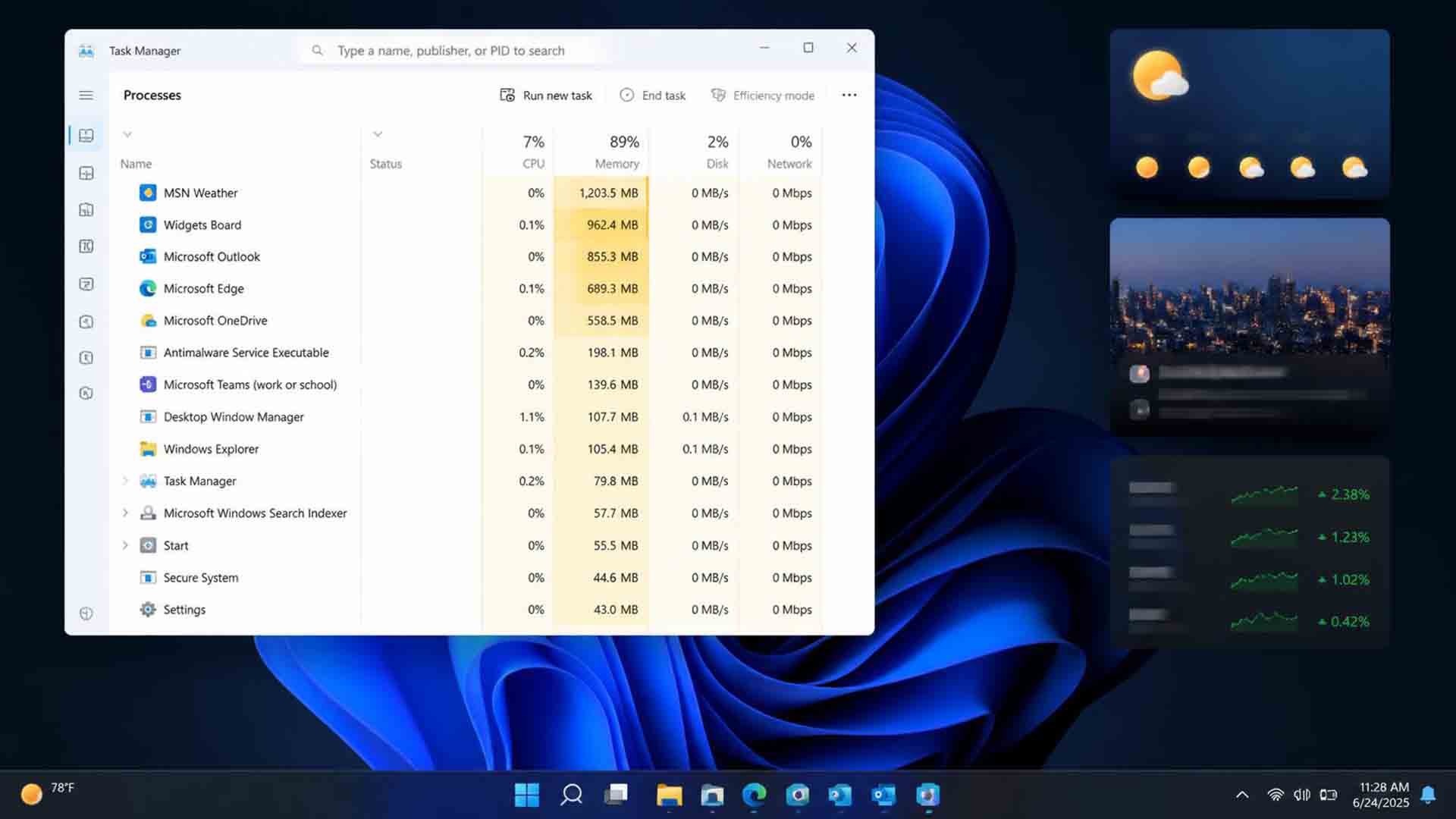 5 aplicaciones de Windows 11 que consumen RAM y cómo eliminarlas