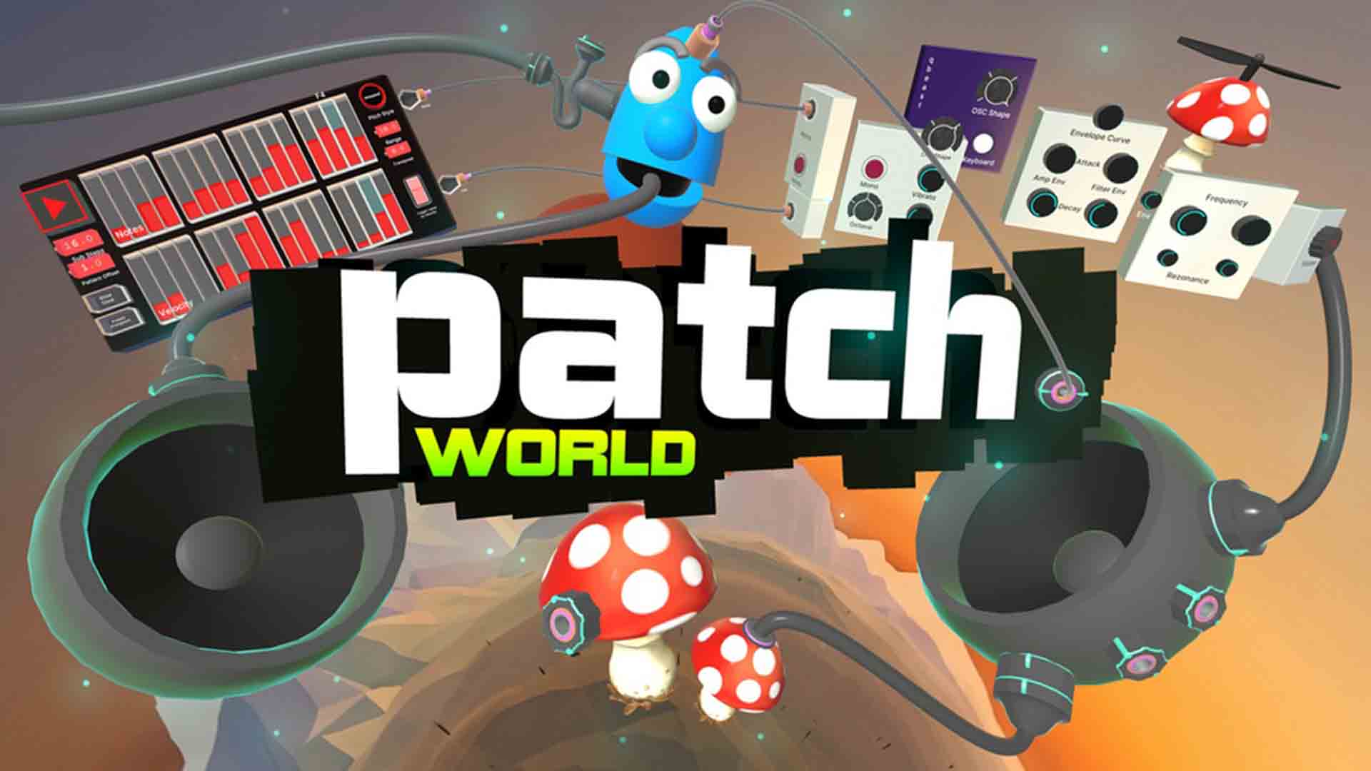 Primeras impresiones: PatchWorld – Sandbox musical en VR