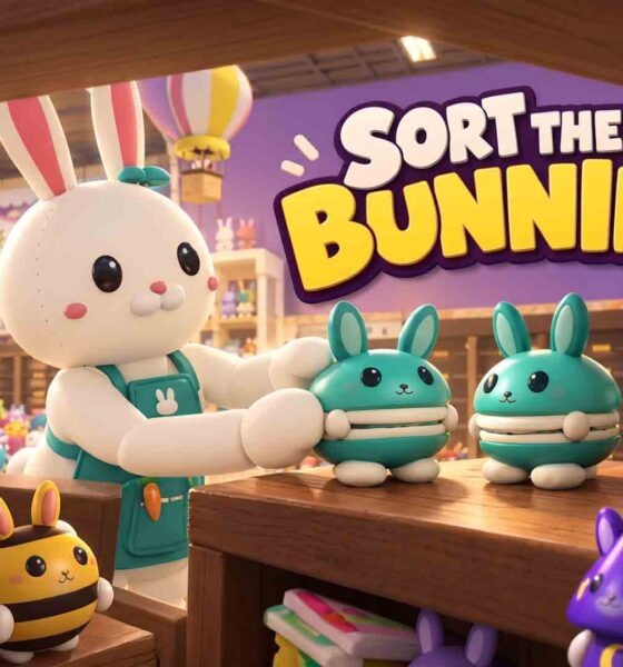 Revisión: Sort The Bunnies – Orden cozy con 500 conejitos