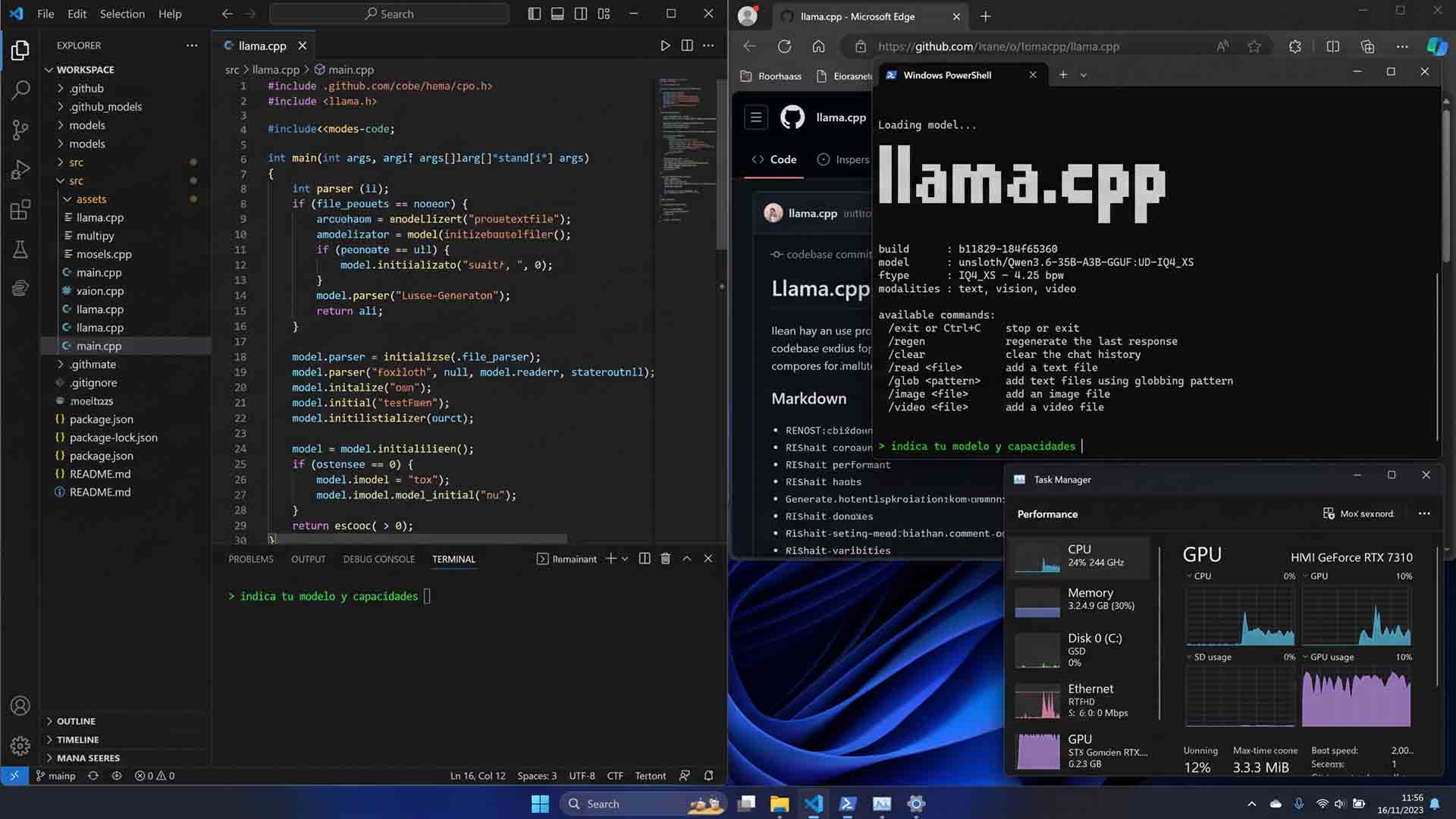 Un flag de llama.cpp permite correr un modelo 35B en 8GB de VRAM