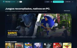 RecompLauncher el catálogo de juegos recompilados para PC