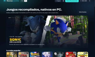 RecompLauncher el catálogo de juegos recompilados para PC